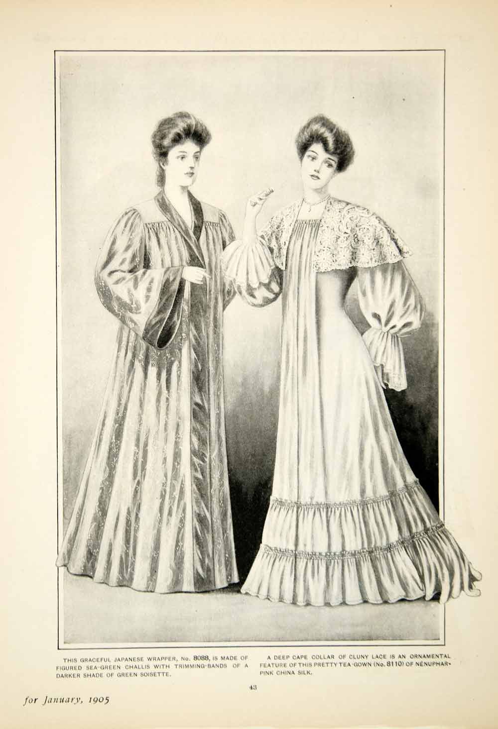 1905 Print Delineator Female Style ...
